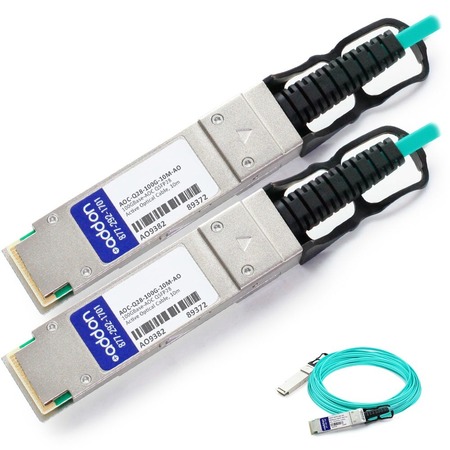 ADD-ON Addon Dell Aoc-Q28-100G-10M Compatible Taa Compliant 100Gbase-Aoc AOC-Q28-100G-10M-AO